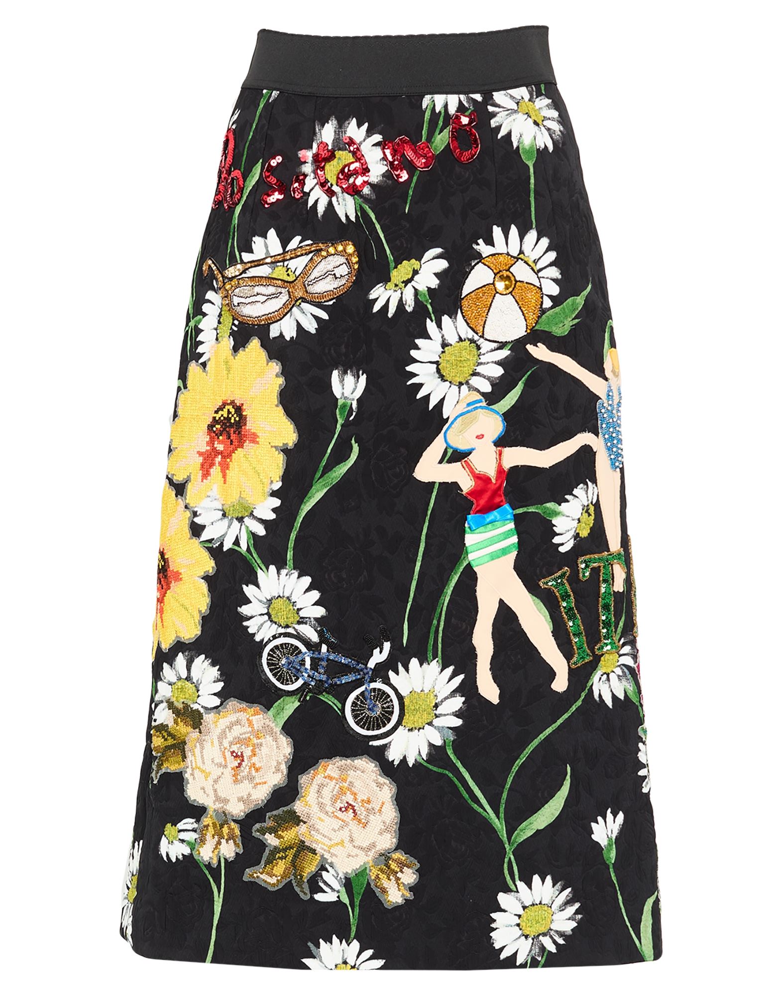 DOLCE&GABBANA DOLCE&GABBANA BOTTOMWEAR Μίντι φούστα
