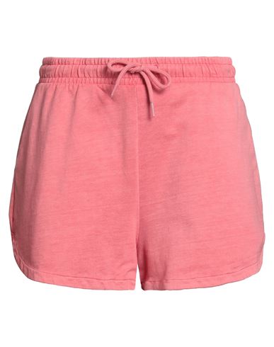 Only Woman Shorts & Bermuda Shorts Coral Size L Cotton In Red