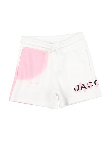 Marc Jacobs Toddler Girl Shorts & Bermuda Shorts White Size 5 Cotton, Polyester In White