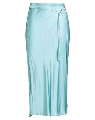 Aniye By Woman Midi Skirt Sky Blue Size 8 Viscose