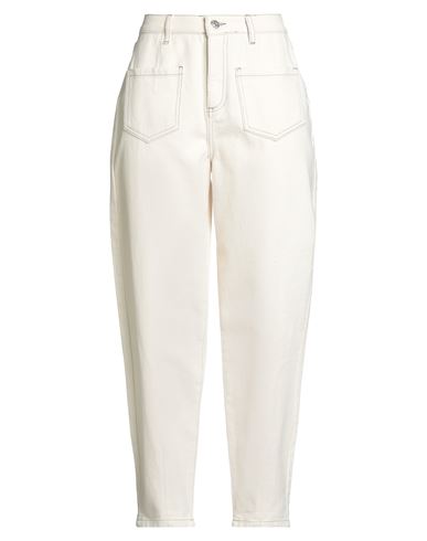 Actitude By Twinset Woman Pants Ivory Size 30 Cotton In White