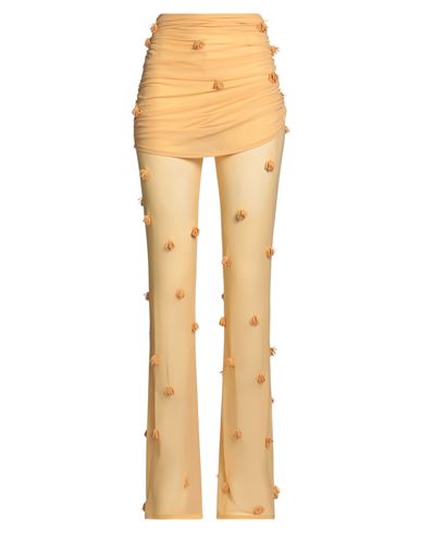 Jacquemus Woman Pants Mandarin Size 8 Polyamide, Elastane In Orange