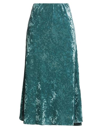 Rebel Queen By Liu •jo Woman Midi Skirt Deep Teal Size S Polyester In Green