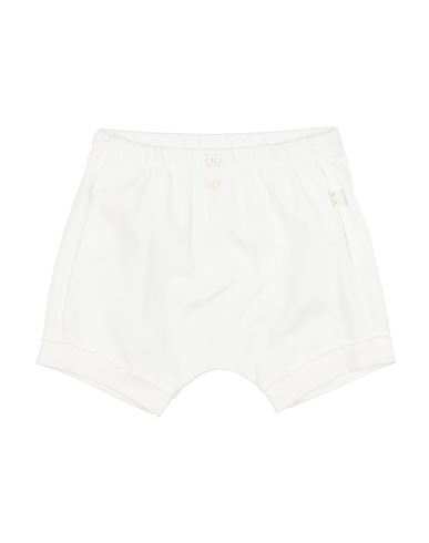 Teddy & Minou Newborn Girl Shorts & Bermuda Shorts White Size 3 Cotton In White