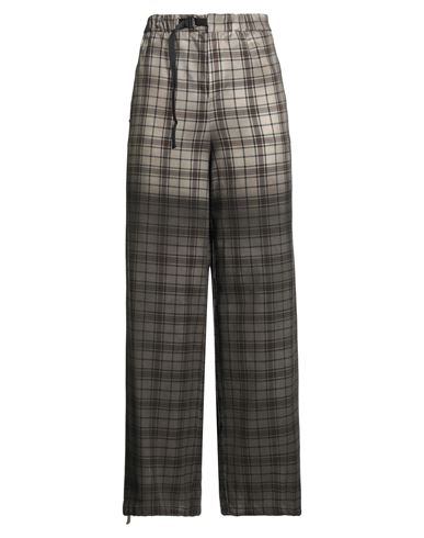 White Sand Woman Pants Dark Brown Size 6 Polyester, Viscose, Elastane In Brown