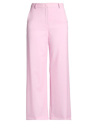 Weekend Max Mara Woman Pants Lilac Size 14 Virgin Wool In Pink
