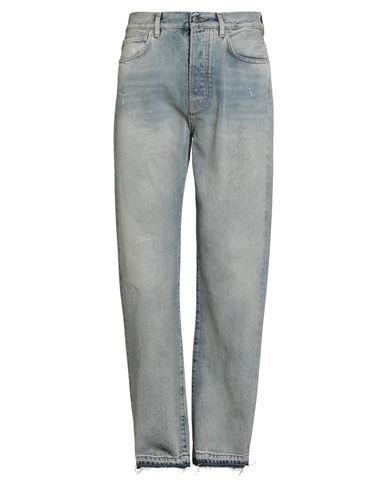Amiri Man Jeans Blue Size 34 Cotton In Blue
