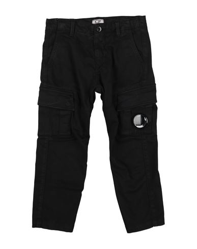 C.p. Company Undersixteen C. P. Company Undersixteen Toddler Boy Pants Black Size 6 Cotton, Elastane In Black