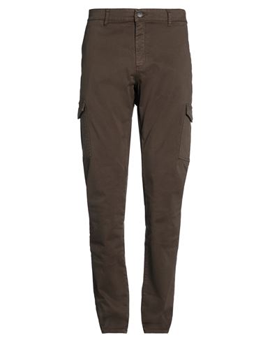 Barbour Man Pants Military Green Size 38 Cotton, Lycra In Brown