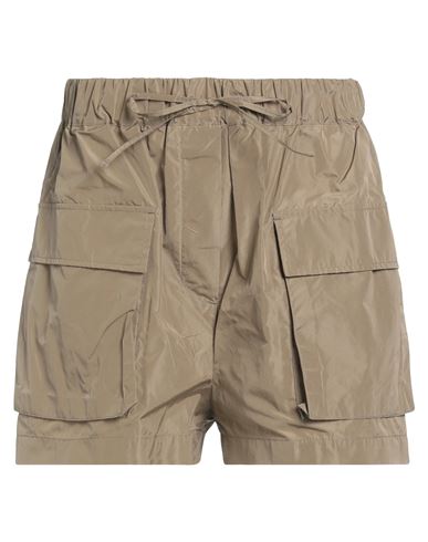 Msgm Woman Shorts & Bermuda Shorts Khaki Size 4 Polyester In Brown