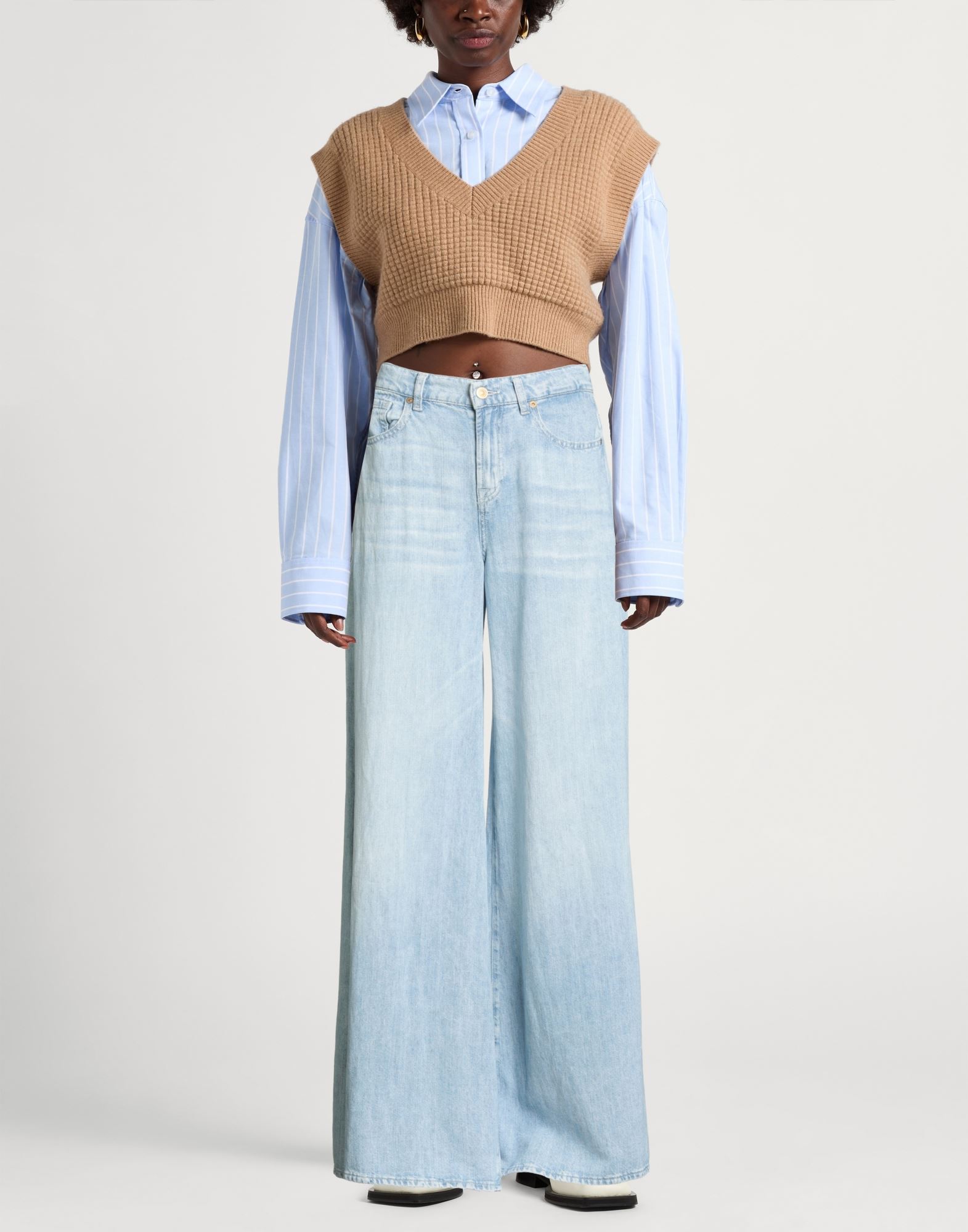  7 For All Mankind - Hosen & Röcke - Jeanshosen - On Yoox.com 