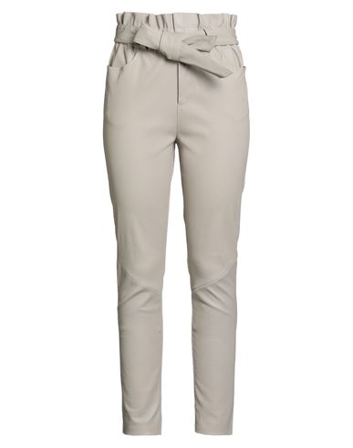 Ibana Woman Pants Beige Size 12 Leather In Sand