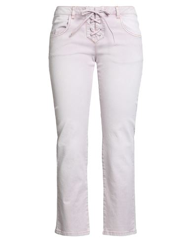 Isabel Marant Woman Jeans Pink Size 8 Cotton, Elastane