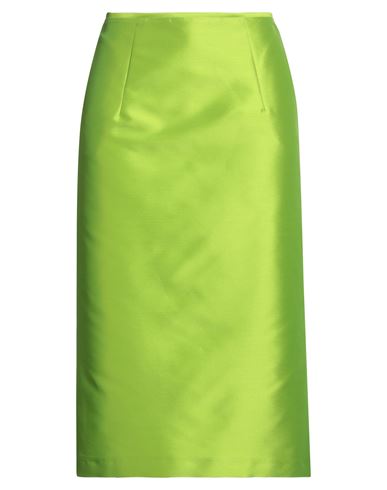 Lunatica Milano Woman Midi Skirt Light Green Size 10 Polyester