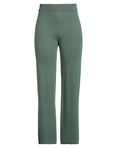 N.o.w. Andrea Rosati Cashmere N. O.w. Andrea Rosati Cashmere Woman Pants Green Size Xl Cashmere, Wool, Viscose, Nylon