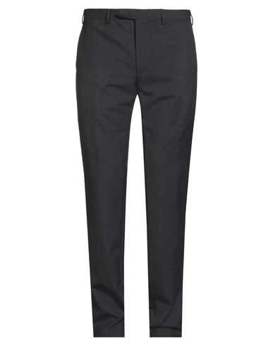 Santaniello Man Pants Charcoal Size 40 Wool In Gray