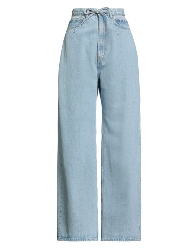 Christian Wijnants Woman Jeans Blue Size 6 Cotton