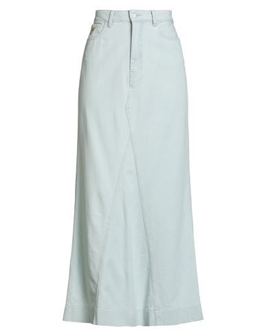 Lois Woman Denim Skirt Blue Size S Lyocell, Cotton, Recycled Cotton