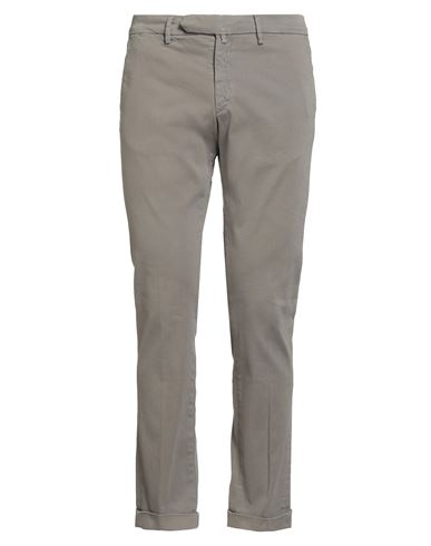 B Settecento Man Pants Grey Size 34 Cotton, Elastane In Gray