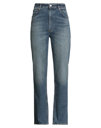 Citizen Of Humanity Citizens Of Humanity Woman Jeans Blue Size 30 Cotton, Polyurethane