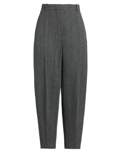 Loro Piana Woman Pants Charcoal Size 6 Linen, Virgin Wool, Cashmere In Gray