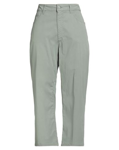 Dondup Woman Pants Sage Green Size 31 Lyocell, Cotton, Elastane