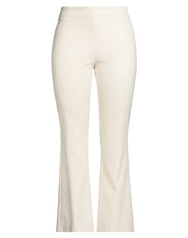 Compagnia Italiana Woman Pants Cream Size 12 Polyamide, Elastane In White