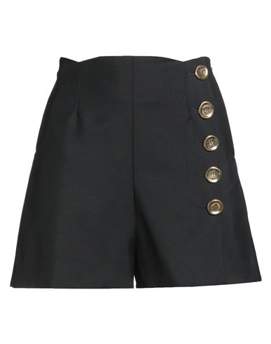Givenchy Woman Shorts & Bermuda Shorts Black Size 8 Wool, Mohair Wool