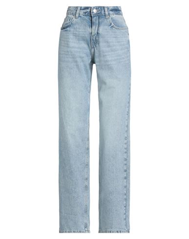Only Blue Denim Woman Jeans Blue Size L-32l Cotton