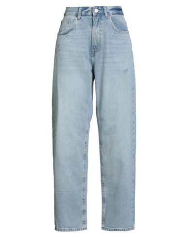 Only Blue Denim Woman Jeans Blue Size Xl-30l Cotton