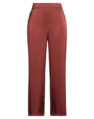 Marie Méro Woman Pants Tan Size 16 Polyester In Brown