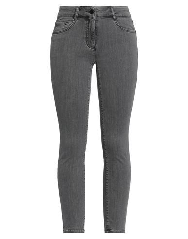 Pennyblack Woman Jeans Grey Size 12 Cotton, Polyester, Elastane In Gray