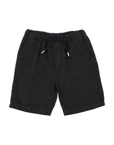 Costumein Toddler Boy Shorts & Bermuda Shorts Charcoal Size 6 Linen In Black