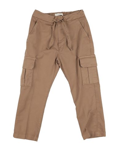 Paolo Pecora Toddler Boy Pants Sand Size 6 Cotton, Elastane In Brown