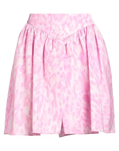Pinko Woman Mini Skirt Pink Size 8 Polyester