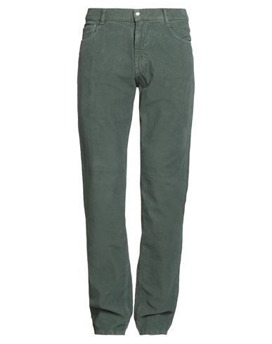 Harmont & Blaine Man Pants Green Size 36 Cotton, Elastane
