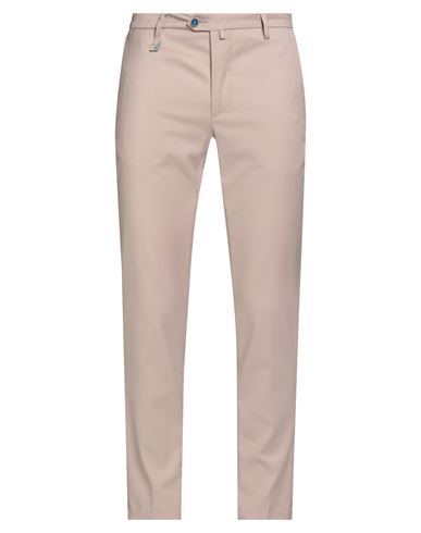 Barbati Man Pants Taupe Size 36 Polyester, Viscose, Elastane In Multi