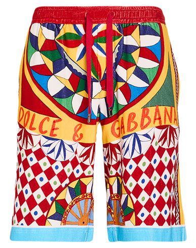 DOLCE&GABBANA Shorts & Bermudashorts Herren Gelb 44 Herren