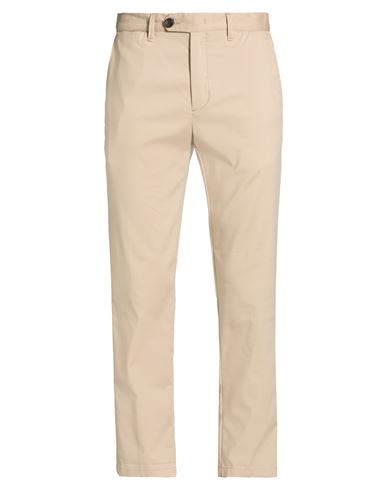 White Sand Man Pants Khaki Size 32 Cotton, Polyamide, Elastane In Neutral