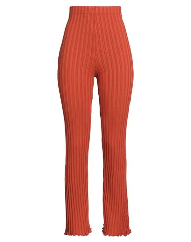 Simon Miller Woman Pants Orange Size S Modal, Elastane In Orange