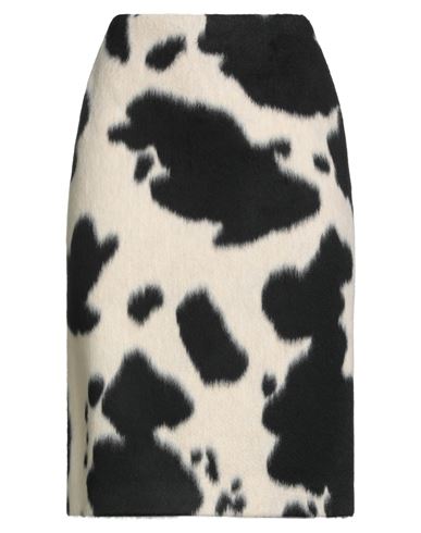 Tod's Woman Midi Skirt Black Size 4 Polyester, Acrylic, Wool