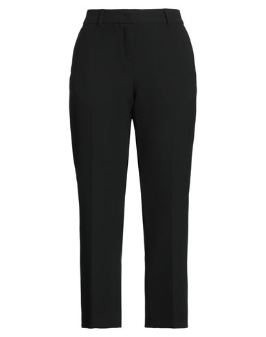 Nvsco 2107 Woman Pants Black Size 8 Polyester, Viscose, Cotton, Elastane