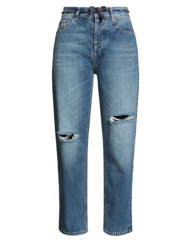 Roy Rogers Roÿ Roger's Old Glory Woman Jeans Blue Size 28 Cotton In Blue