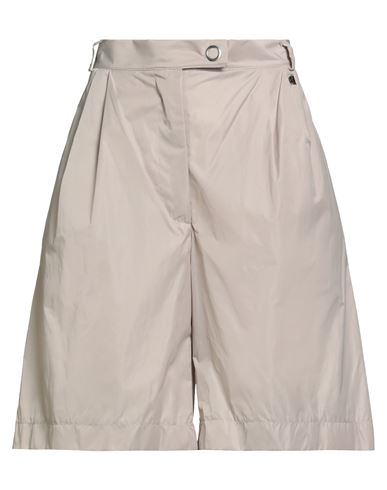 Dixie Woman Shorts & Bermuda Shorts Beige Size M Polyester In Gray