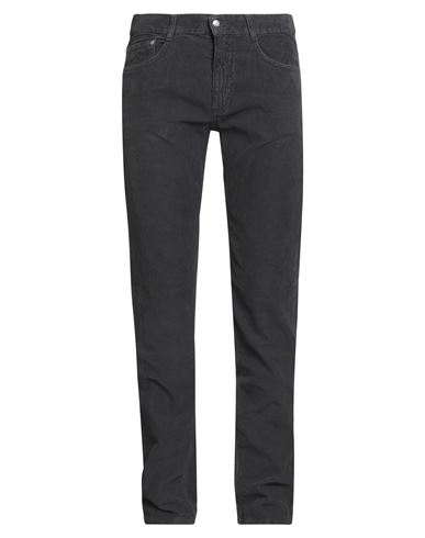 Harmont & Blaine Man Pants Charcoal Size 40 Cotton, Elastane In Gray