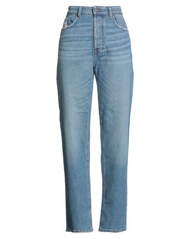 Diesel Woman Jeans Blue Size 31w-32l Cotton, Elastane In Blue