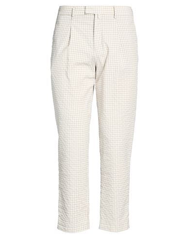 B Settecento Voyage Man Pants Beige Size 34 Polyester, Linen, Cotton In Neutral