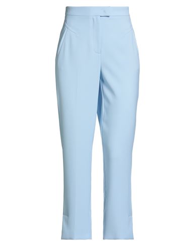 Patrizia Pepe Woman Pants Light Blue Size 6 Polyester, Elastane In Blue