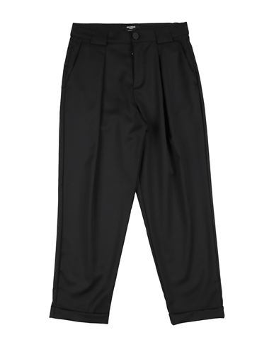 Balmain Babies'  Toddler Boy Pants Black Size 4 Virgin Wool