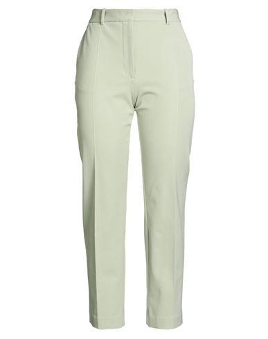 Joseph Woman Pants Light Green Size 8 Viscose, Cotton, Elastane